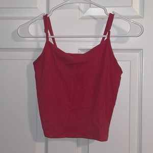 AMERICAN EAGLE Faded red tank top